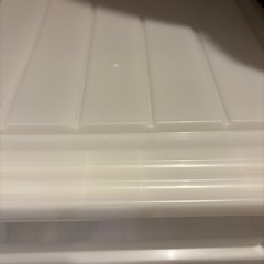 無印良品　旧型　衣装ケース　半透明　5個セットの画像