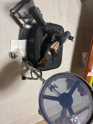 【Pearl】P-2100Cドラムキックペダル　ほか商品つき