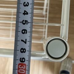 【取引中】スチールラック白　2台の画像