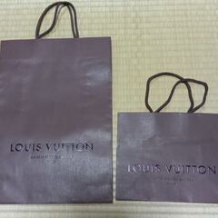 ブランド　【LOUISVUITTON　 ルイヴィトン】紙袋　２枚...