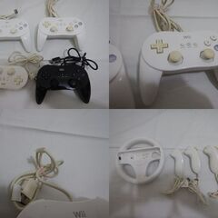 【動作確認済】Nintendo Wii 本体 + リモコン他 + ソフト8本 ゲーム の画像