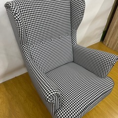 ★IKEA★ストランドモン　千鳥格子柄ソファの画像