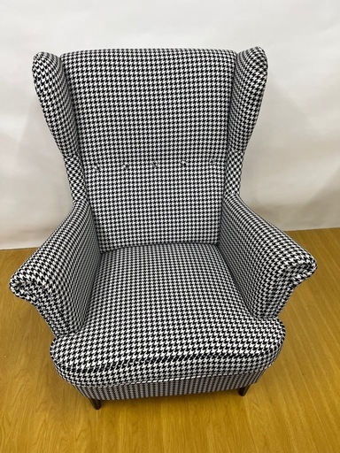 ★IKEA★ストランドモン　千鳥格子柄ソファ