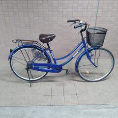 送料無料相談可！26インチ自転車！ブルー！