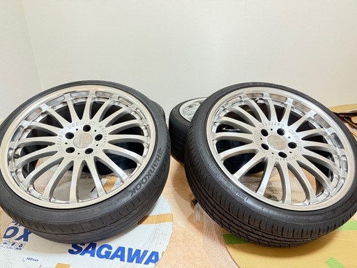 カールソン CR1/16 RS 9J +30 120-5 245/35/21 4本セット (堀越智也  