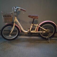 １６インチ子供用自転車の画像