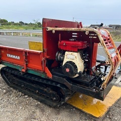 ヤンマー 運搬車 CG120 クローラー　5馬力　積載量500k...