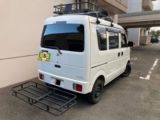 ヒッチメンバー装着　ヒッチカーゴキャリア