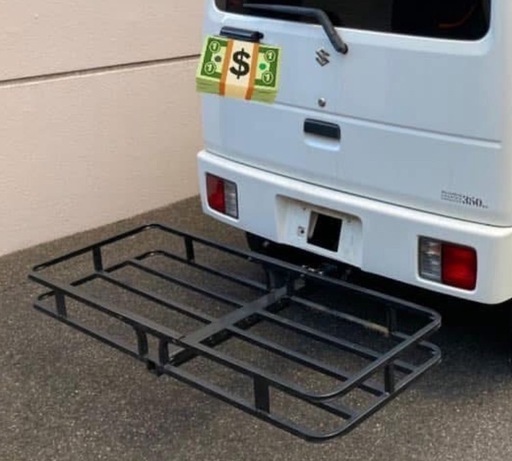 ヒッチメンバー装着　ヒッチカーゴキャリア