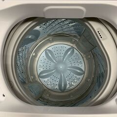 【Hisense】ハイセンス 縦型洗濯機 HW-T45D 2020年製 4.5kg ホワイト 全自動電気洗濯機 動作確認済 生活家電 一人暮らし 風乾燥 Y1263の画像
