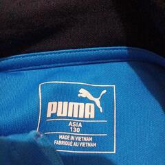 PUMAジッパー付きウェア130サイズの画像