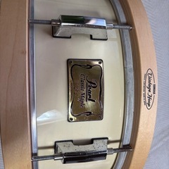 Pearl スネアドラム classic maple/YAMAHA Vintage Hoop の画像