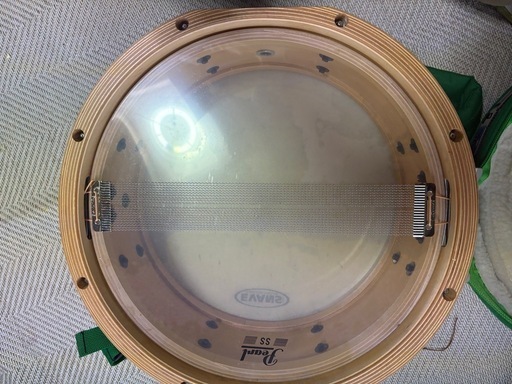 Pearl スネアドラム classic maple/YAMAHA Vintage Hoop 