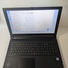 中古パソコンNEC黒Core i5★Windows11⑤