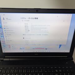 中古パソコンNEC黒Core i5★Windows11⑤の画像