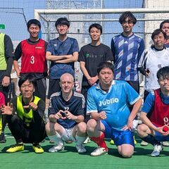 森ノ宮キューズモールで男女MIXのゆるフットサル