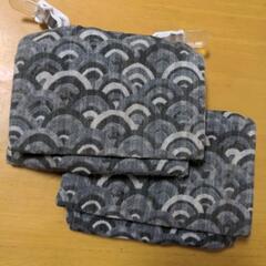 【値下げ】ハンカチティッシュクリップポーチ