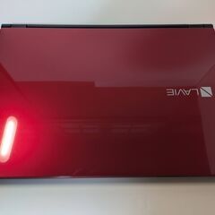 中古パソコンNEC赤Core i5SSD500GB★Windows11の画像