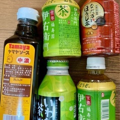 【格安！】調味料(ソース)&お茶4本セット