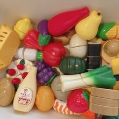 ままごと おままごと 野菜 果物 ケーキ カトラリー 玩具の画像