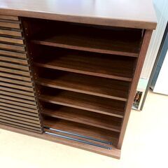 6/5売済ニトリ シューズラック モミジ120 下駄箱 靴箱 (（株）ネクスト