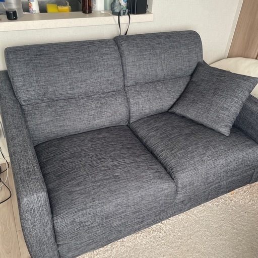 ニトリ　2人掛けソファ