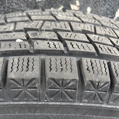 ジムニースタッドレスタイヤホイル付きの画像