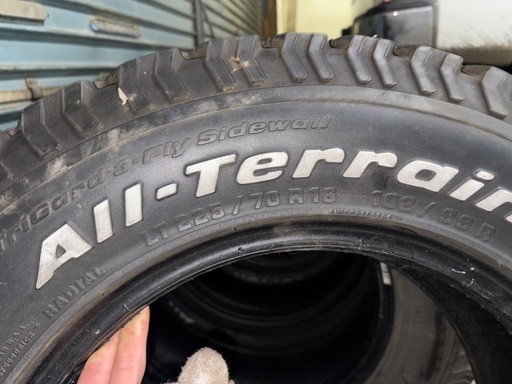 BFGoodRich 225/70R16LT　