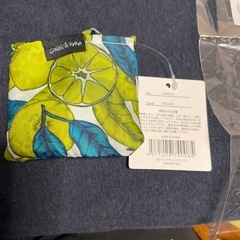 【新品】小さめのecoバッグ🌟レモン柄🍋の画像