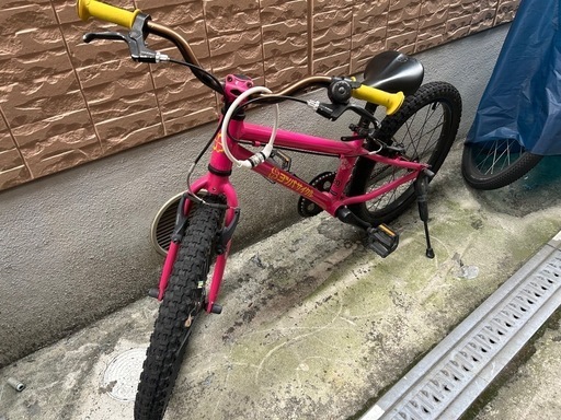 直接受渡】ヨツバサイクル 20インチ クリスタルピンク 押し迫り