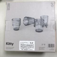 値下げ【松本市引き取り限定】⭐未使用品⭐Kittyスタッキンググラスの画像