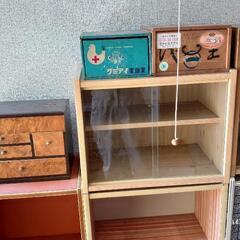 残りわずか　昭和レトロ　薬箱　カラーボックス　単品価格の画像