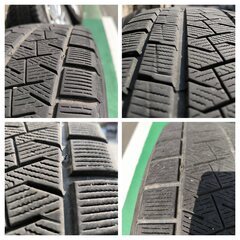 225/65R17 ピレリ PIRELLI  スタッドレスタイヤ　アルミ付き joker weds 17×7Jオフセット53　114.3mm 5穴の画像