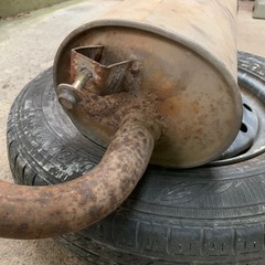 パジェロミニH58A純正マフラーの画像
