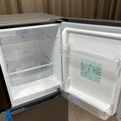 【引取先決定】AQUA/アクア ノンフロン冷凍冷蔵庫 AQR-14N(S) 2022年製 135L 右開きの画像