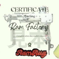 タフティングラグマット製作の画像