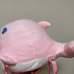 ゆるいるか ぬいぐるみ おでかけリュックの画像