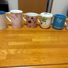 マグカップいろいろの画像