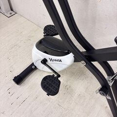  23526  折りたたみ フィットネスバイク HAIGE   ◆大阪市内・東大阪市他 6,000円以上ご購入で無料配達いたします！◆ ※高槻・枚方方面◆西宮・尼崎方面◆生駒方面　それぞれ条件付き無料配送あり！            の画像