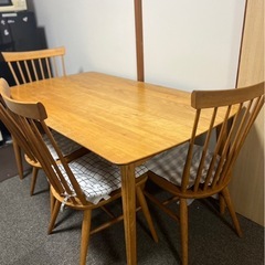 中古】福岡県のダイニングセットを格安/激安/無料であげます