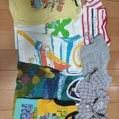 90サイズ夏物子ども服17枚の画像