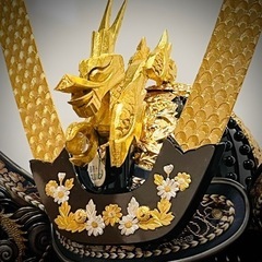 時代甲冑 兜飾り 鎧飾り 端午の節句 五月人形 武者人形 こどもの日の画像