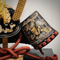 時代甲冑 兜飾り 鎧飾り 端午の節句 五月人形 武者人形 こどもの日の画像