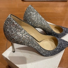 JIMMY CHOO グラデーションシルバー ハイヒールサイズ36 23cm JIMMY CHOO グラデーションシルバー ハイヒールサイズ36 23cm