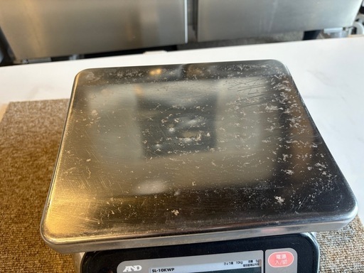 ■①中古品 A＆D 防水デジタルはかり 電子はかり SL-10KWP ひょう量10㎏ エーアンドディ 動作問題無し■