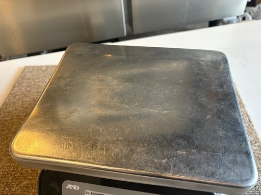 ■②中古品 A＆D 防水デジタルはかり 電子はかり SL-5000WP ひょう量5000g エーアンドディ 動作問題無し■