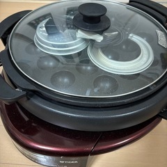 ニトリ丸型ホットプレート(WN106G ブラック) (TO) 亀有の