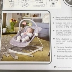 Baby bouncer ベビーバウンサーの画像