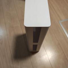 山崎実業(Yamazaki) 重ねられる スリム 蓋付き ルーター収納 ケースの画像