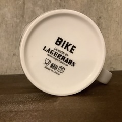 ラガハウス LAGERHAUS　マグカップ　BIKE 自転車柄　チャリ　北欧雑貨の画像